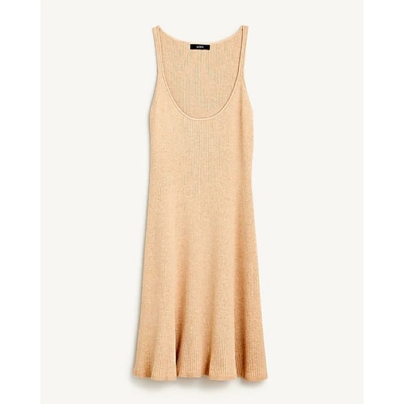 J. Crew Dresses & Skirts - NEW 🤎 J. Crew Ribbed Scoopneck Knit Mini Dress